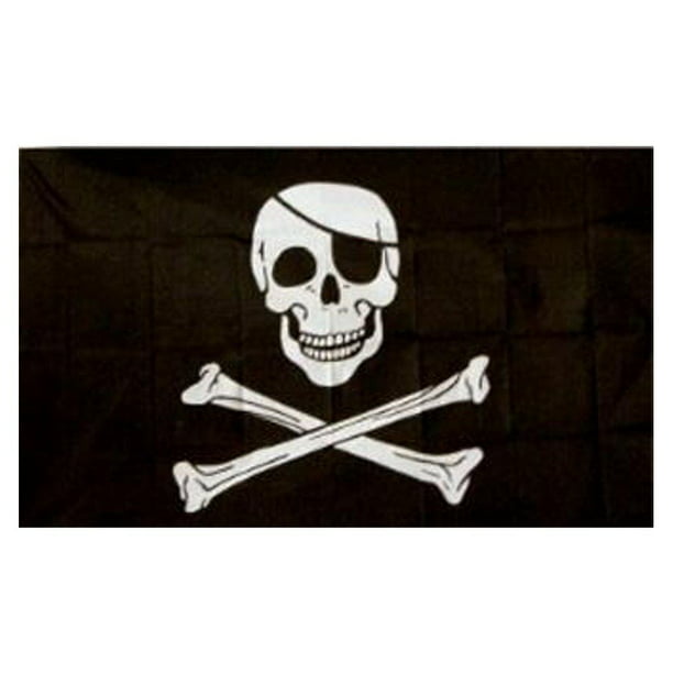 4x6 Brethren of the Coast Pirate Flag Skull Sword Banner Ship Jolly Roger 